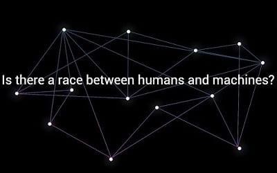 Is there a race between humans and machines?