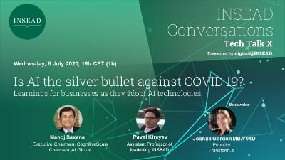 Tech Talk X – Is AI the silver bullet against COVID 19?