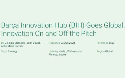 Barça Innovation Hub (BIH) Goes Global: Innovation On and Off the Pitch