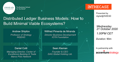 Distributed Ledger Business Models: How to Build Minimal Viable Ecosystems?