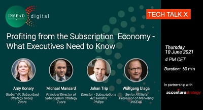 Profiting from the Subscription Economy – What Executives Need to Know