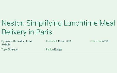 Nestor: Simplifying Lunchtime Meal Delivery in Paris