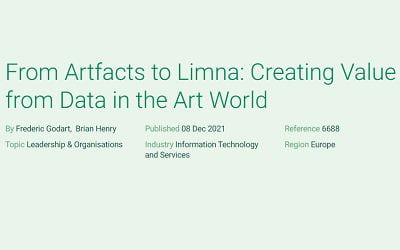 From Artfacts to Limna: Creating Value from Data in the Art World