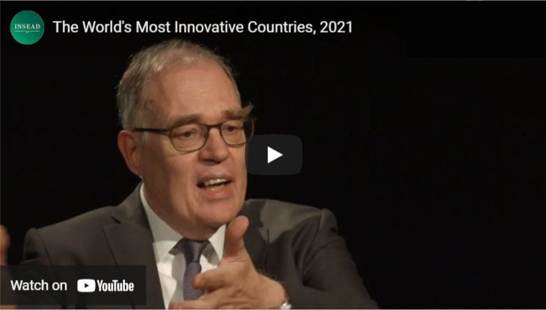 The World’s Most Innovative Countries, 2021