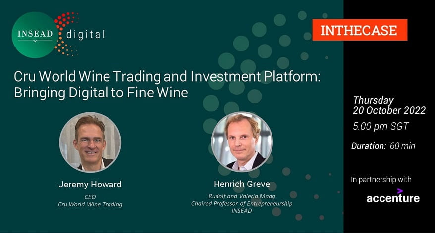 Cru World Wine Trading and Investment Platform: Bringing Digital to Fine Wine