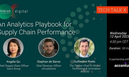 An Analytics Playbook for Supply Chain Performance