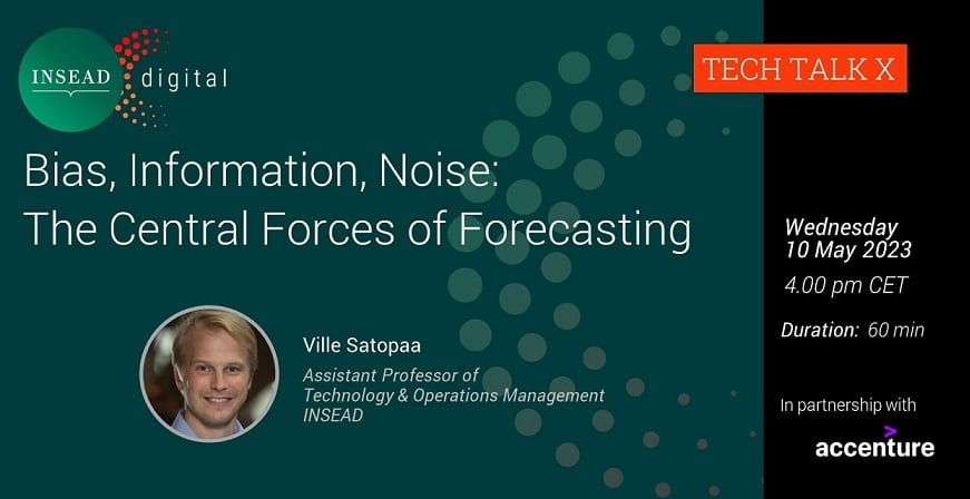 Bias, Information, Noise: The Central Forces of Forecasting