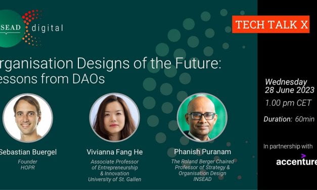 Organisation Designs of the Future: Lessons from DAOs