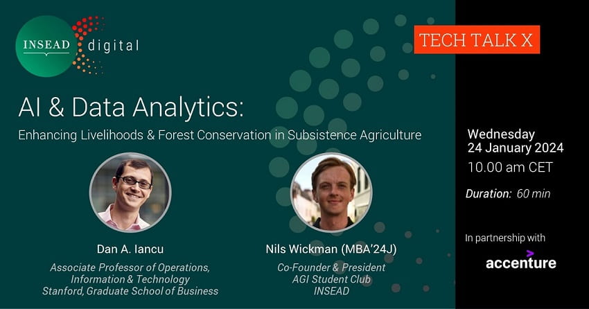 AI & Data Analytics: Enhancing Livelihoods & Forest Conservation in Subsistence Agriculture